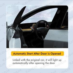 VJOY หน้าจอ LCD ขนาดมินิ3.6นิ้วความละเอียด HD IPS แบบไม่ทำลายการติดตั้ง Y9แผงหน้าปัด HUD สำหรับเทสลารุ่น3รุ่น - Product Image 6