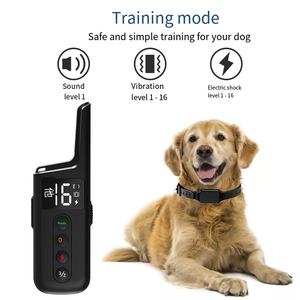 330Y Hundes chock halsband Hunde trainings halsband mit Fernbedienung Innovatives IP67 Wasserdicht mit 4 Trainings modi für alle Rassen - Product Image 5