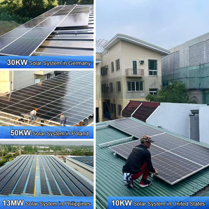Panneau solaire hors réseau, solution d'énergie solaire, cellule haute efficacité, 144 demi-cellules, prix direct usine, monocristallin 575W - Product Image 2