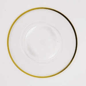 Plato de placa de cargador de plástico redondo YUNING para fiesta en casa-Estilo moderno, sostenible y abastecido - Product Image 3