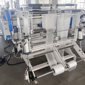 Machine à fabriquer des sacs en PE à grande vitesse Hongtong, quatre canaux, impression multicolore 500x4, pour sacs de courses et sacs alimentaires pour supermarchés - Product Image 3