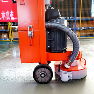 Meuleuse à béton industrielle rouge 380V, machine à sol manuelle à moteur - Product Image 1