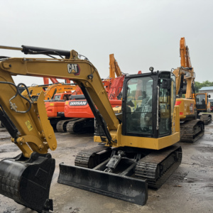 รถขุด CAT306E รถขุดขนาดเล็กสำหรับ306E ของหนอนผีเสื้อมือสองสภาพดี - Product Image 1