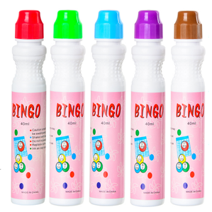 Marqueurs éponge, marqueurs à points avec livre d'activités CH-2829, marqueurs de peinture à encre colorée, stylo marqueur non toxique, jouets créatifs pour enfants - Product Image 1
