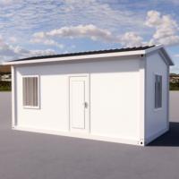 Kit de maison modulaire préfabriquée en acier, conteneur sandwich, pour vente chaude
