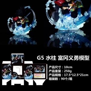 ฟิกเกอร์อนิเมะดาบพิฆาตอสูร คิเมทสึ โนะ ไยบะ ตัวละคร โทมิโอกะ กิยู ขนาด 10 ซม. รุ่น G5 ทำจากพีวีซี (มีไฟ) - Product Image 2