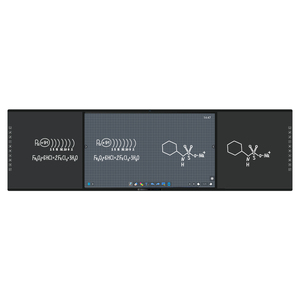 <span class=keywords><strong>Pizarra</strong></span> Inteligente Nano de 86 Pulgadas, Pantalla Interactiva para Escuelas K12, 3 en 1, con Alas Laterales Deslizables, Capacitiva, para Enseñanza en Aulas Inteligentes - Product Image 2