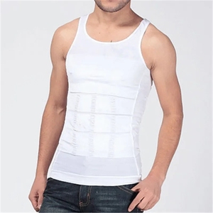 Hot Sale <strong>Men's</strong> Slimming Body Shapewear Corset Fitness <strong>Compression</strong> Tank Top <strong>Mens</strong> Body Shaper <strong>Vest</strong> - Product Image 1