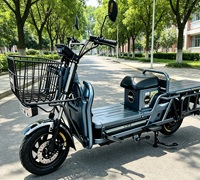 Moto électrique de fret robuste YT Factory Supply, moteur brushless 1000-2000W, 60V/72V, vitesse maximale 60-80km/h, capacité de charge 400kg