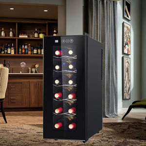 ワインクーラー12ボトルシングルゾーン収納家庭用ワイン冷蔵 - Product Image 6
