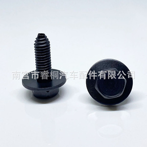 สกรูยึดบังโคลนรถยนต์ Shuangxuan M6 หัวหกเหลี่ยม เหล็กกล้า สำหรับกันชนและบังโคลน - Product Image 2