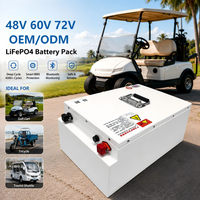 Batterie LiFePO4 60V 40Ah avec BMS intelligent, 4000+ cycles, affichage écran -20~60°C, boîtier en acier robuste pour véhicules électriques de transport de marchandises