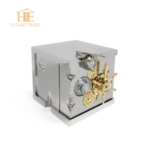Coffre-fort de luxe ignifuge Boca Design Villa avec serrures électroniques en acier inoxydable pour salon et villa - Product Image 2