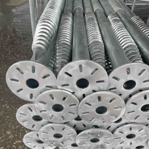Nhúng nóng thép carbon mạ kẽm sắt năng lượng mặt trời mặt đất gắn hệ thống vít mặt đất - Product Image 1