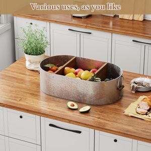 Toallero de Madera Estilo Rústico con Estantes, Bañera Galvanizada, Soporte <span class=keywords><strong>para</strong></span> Toallas, Estante Decorativo de Pared <span class=keywords><strong>para</strong></span> Baño - Product Image 5