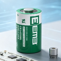 Batterie CKXIC CR14250BL - 1/2 AA, 3V, Convient aux compteurs d'eau intelligents et aux équipements de contrôle industriel PLC, Batteries au lithium