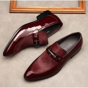 Chaussures habillées pour hommes en cuir véritable imperméables à lacets, respirantes, légères, pour le bureau, la carrière, toutes saisons, tendance - Product Image 4