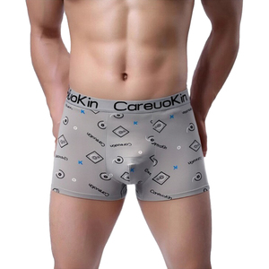 <span class=keywords><strong>Calzoncillos</strong></span> bóxer de cintura media 2025 XL para hombre, <span class=keywords><strong>calzoncillos</strong></span> transpirables con estampado de tela de poliéster para adultos y hombres mayores, venta a granel - Product Image 2