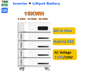 Sistema Solar Fotovoltaico Todo en Uno para EE. UU., 48V 51.2V AC110V 120V, Almacenamiento de 15kwh 10kwh 20kwh, Híbrido, Conexión a Red, Venta al por Mayor - Product Image 3