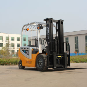 3.5吨小型便携式工程机械设备品牌新能源电动叉车 - Product Image 3
