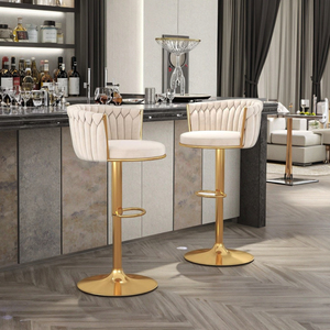 Alinunu bán buôn có thể điều chỉnh kim loại thanh cao Phân thương mại thanh ghế-quán rượu Bistro phân nhiệm vụ nặng nề Thiết kế bền - Product Image 3