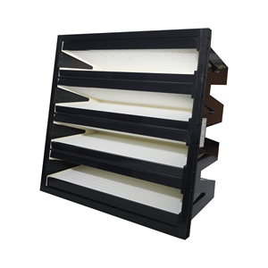 Venta al por mayor: Nuevo filtro HEPA H14 ABS Media V-bank para purificador de aire, tipo caja, con filtro de flujo de aire y filtro HEPA auténtico - Product Image 1