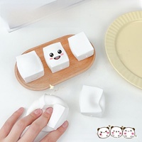 Jouet Squishy Vaseline Tofu, à récupération lente, moulable, super doux, jouet anti-stress de style japonais pour le bureau