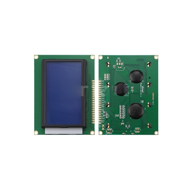 128*64 DOTS LCD module 5V Yellow Green 12864 LCD with backlight ST7920 Parallel port LCD12864