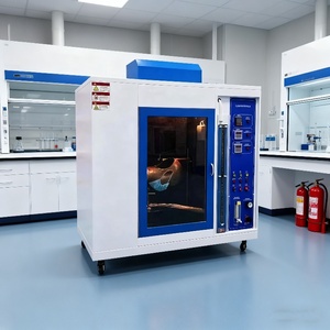 Retardant Tester Textile Flammability <b>Test</b> Chamber Retardant Performance <b>Test</b> <b>Equipment</b> - Product Image 1