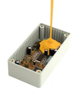 LSR RTV-2 2成分シリコンポッティングコンパウンド低硬化収縮電子用の優れた防水防湿性
