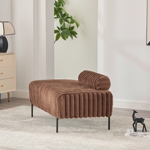 Canapé-lit modulaire en tissu moderne en forme de L, <span class=keywords><strong>trois</strong></span> <span class=keywords><strong>places</strong></span>, avec dossier capitonné, <span class=keywords><strong>pour</strong></span> salon et hôtel - Product Image 3