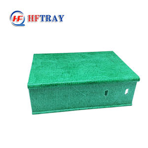 Bandeja de Cables de Fibra de Vidrio Ligera, de Alta Resistencia, Resistente a la Corrosión, Sólida, Industrial, de Alta Resistencia, Colorida, de FRP - Product Image 3