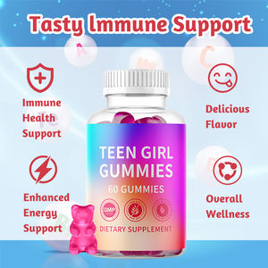 حلوى الجيلاتين المهدئة بمركب المغنيسيوم جليسينات، حلوى المغنيسيوم إل-ثريونات، حلوى جيلاتينية بالكالسيوم والزنك والمغنيسيوم - Product Image 3