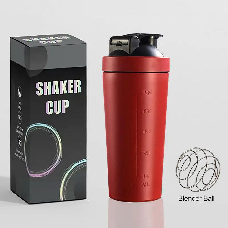 Boîte rouge + balle à secouer