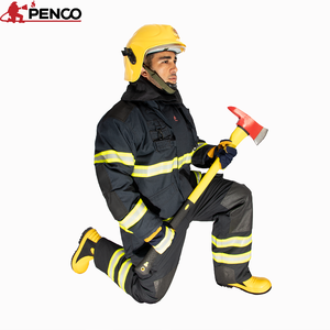 耐火コットン材料EN認定付きの消防士スーツ - Product Image 5