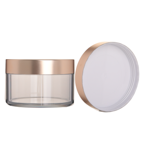 <span class=keywords><strong>Pot</strong></span> de crème cosmétique de voyage vide, <span class=keywords><strong>Pot</strong></span> de maquillage de 5 oz 150ml pour Lotions à la crème, gommes, baume à lèvres avec doublure et couvercles <span class=keywords><strong>en</strong></span> or Rose - Product Image 3