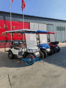 4 مقاعد مخصصة 1 + 1 مقاعد مكوك كهربائي <span class=keywords><strong>2</strong></span> 4 6 8 مقاعد لحديقة الفندق - Product Image 2