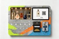 Distributeur automatique de parfum mural intelligent à écran tactile avec code QR, équipement de distribution de parfum à chaud