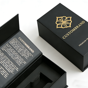 Custom Perfume Packaging <b>Box</b> Featuring <b>Book</b> Style Magnetic Closure with Embossed Logo,Perfect for Luxury Gift Sets - Product Image 4