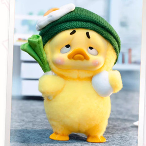 Venta al por mayor Upsetduck Generation Work Good Duck <span class=keywords><strong>serie</strong></span> SJD muñeca suave movible de peluche caja ciega hecha a mano - Product Image 3