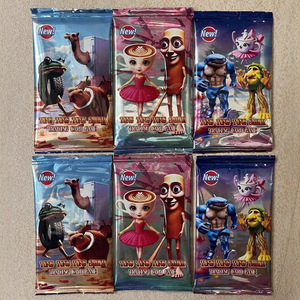 Cartes individuelles <span class=keywords><strong>Stranger</strong></span> <span class=keywords><strong>Things</strong></span> AI Shan Hai Jing, figurine en bois Stickman transfrontalière, <span class=keywords><strong>jeu</strong></span> de cartes anglais pour l'étranger - Product Image 5