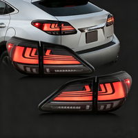 Ensemble de feux arrière LED pour Lexus RX270 RX330 RX350 RX450H 2009-2014, feux arrière modifiés avec clignotants séquentiels