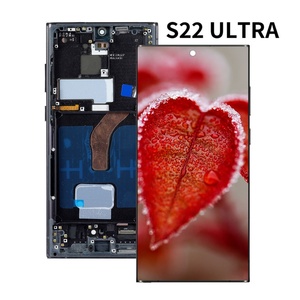 New Arrival for Samsung S22 Ultra Replacement Soft OLED Screen Pantalla Para for samsung S22 ultra TFT Mobile Phone Lcd - Product Image 4