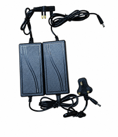 Adaptor Daya Desktop OEM ODM dengan Colokan UK, Konektor DC yang Dapat Disesuaikan untuk Smart Gateway, IoT Hub, dan Jam