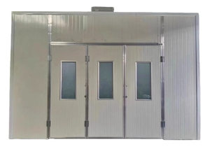 Luxuriöse Lackierkabine mit Elektrischer Heizung und LED-Beleuchtung Maßgefertigter Ofen mit EPS-Wandpaneelen für Autolackierkabinen - Product Image 6