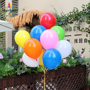 Palloncini in Lattice Naturale Ecologici Rinforzati 10 Pollici 100 Pezzi Colorati Gonfiabili per Feste di Compleanno - Product Image 4