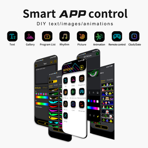 Chất Lượng Cao <span class=keywords><strong>P4</strong></span> Ngoài Trời Ip6x <span class=keywords><strong>LED</strong></span> Hiển Thị Ma Quỷ Của Mắt Dính Màn Hình Cho Xe Ô Tô Trung Tâm Mua Sắm Hoàn Chỉnh Điện Thoại Di Động Điều Khiển - Product Image 3