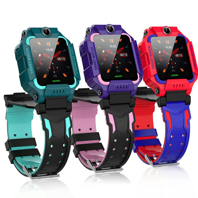 New Design 360 Degree Rotation Video Call AI Robot Artificial One-button Flip up Intelligence Child Smart Watch