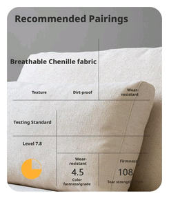 Canapé-lit Queen moderne deux places avec assise profonde et taille compacte pour un salon confortable, idéal pour une utilisation en intérieur - Product Image 6