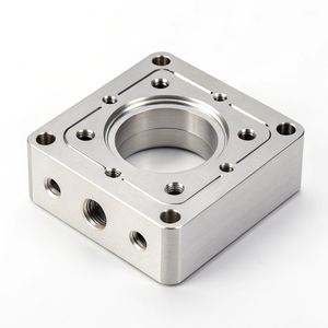 Bloque espaciador de acero inoxidable para conectores, ligero, de alta resistencia, fresado y perforado, industrial Mocell - Product Image 4